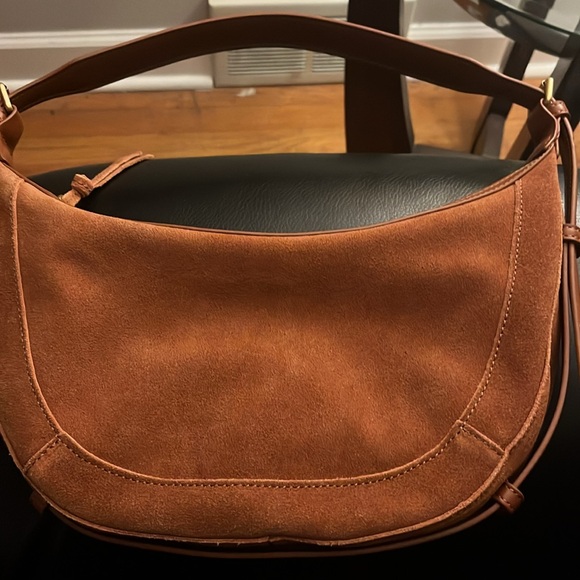 COPY - Genuine Suede handbag - Picture 5 of 8